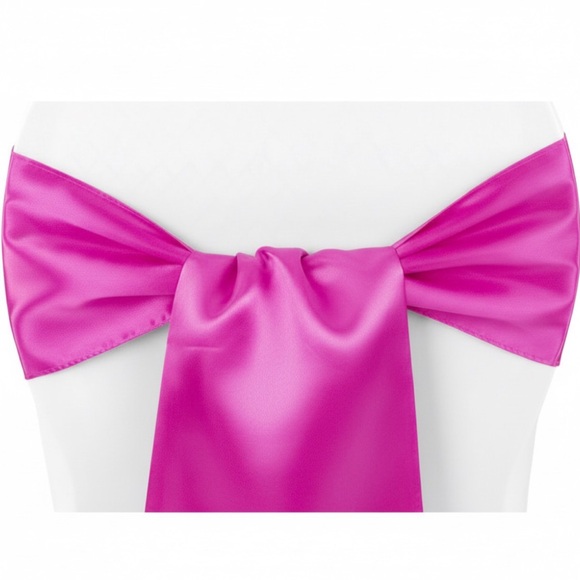 Accessories - Satin Bow Sash in Fuschia /hot pink - Women Accessories set of 15